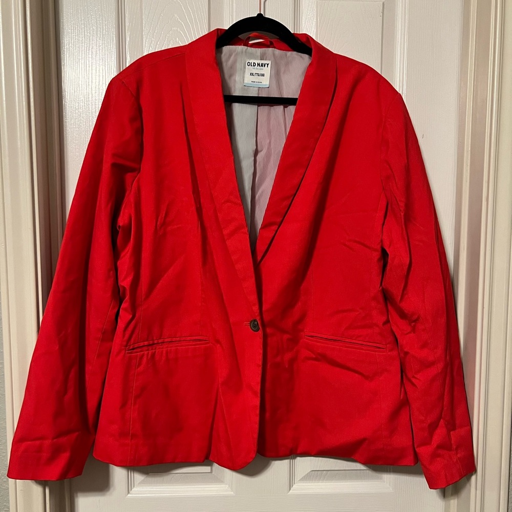 Red Women’s Blazer